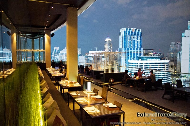 ร้านอาหารกรุงเทพ Zense Gourment Deck & Lounge Panorama 